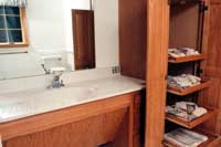 Universal Design Modular Home with Accessible Bathroom Sink Universal Design Modular Home with Accessible Bathroom Sink