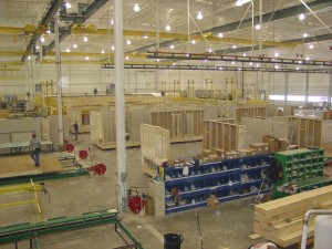 Inside the Pennwest/Manorwood Homes Factory