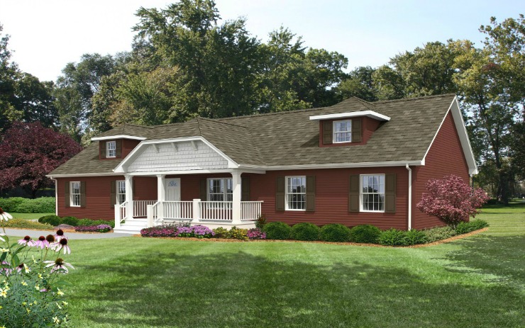 Street View of modular home Coghlan 2 1-Story - 3 bed 2 bath